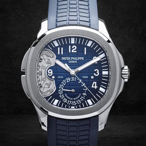 patek philippe advanced research aquanaut travel time ref. 5650g|patek philippe advanced research.